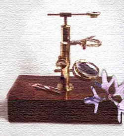 single-lens microscope